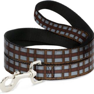 Buckle-Down Star Wars Chewbacca Polyester Dog Leash, 6-ft long, 1-in wide