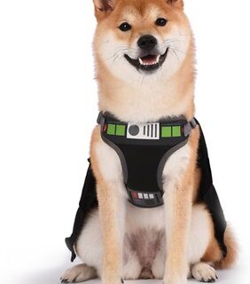 Fetch For Pets Star Wars Darth Vader Basic Dog Harness, Small: 13.75 to 17.75-in chest