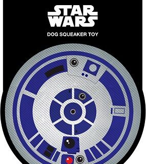 Buckle-Down Star Wars R2D2 Droid Squeaky Plush Dog Toy