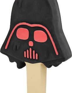 STAR WARS DARTH VADER Ice Cream Pop Latex Squeaky Dog Toy