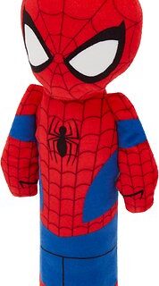 Marvel 's Spider-Man Bottle Plush Squeaky Dog Toy