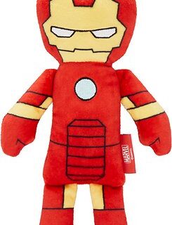 Marvel 's Ironman Plush Kicker Cat Toy with Catnip