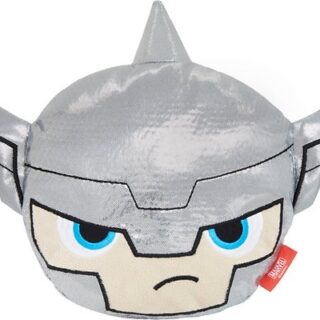 Marvel 's Thor Round Plush Squeaky Dog Toy