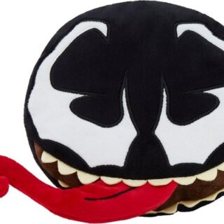 Marvel 's Venom Round Plush Squeaky Dog Toy