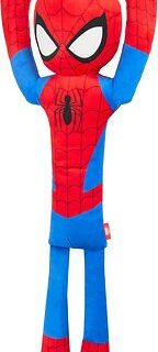 Marvel 's Spider-Man Wagazoo Plush Squeaky Dog Toy