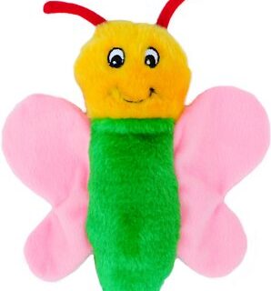 ZippyPaws Butterfly Crinkle Dog Toy