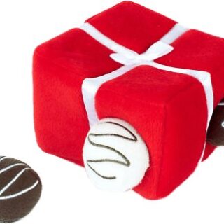 ZippyPaws Burrow Hide & Seek Box of Chocolates Dog Toy