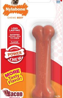 Nylabone DuraChew Power Chew Bacon Flavored Dog Chew Toy, X-Small