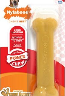 Nylabone DuraChew Peanut Butter Flavored Dog Chew Toy, Wolf