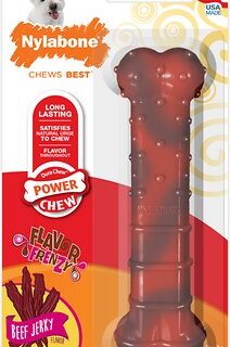 Nylabone DuraChew Power Chew Beef Jerky Flavored Dog Chew Toy, Regular