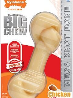 Nylabone DuraChew BIG Chew Knot Chicken Flavored Dog Toy, X-Large