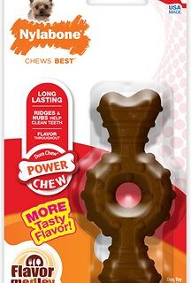 Nylabone DuraChew Textured Ring Flavor Medley Dog Chew Toy, X-Small