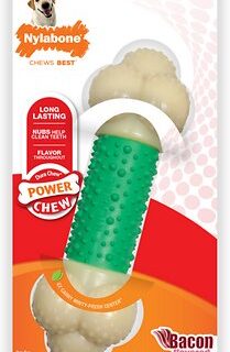 Nylabone DuraChew Double Action Chew Bacon Flavored Dog Chew Toy, Souper