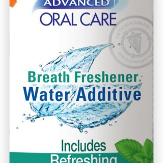 Nylabone Advanced Oral Care Liquid Breath Freshener for Dogs & Cats,