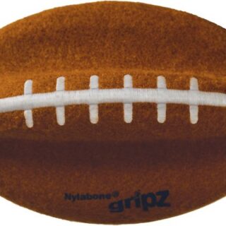 Nylabone Power Play Football Gripz Dog Toy, Large