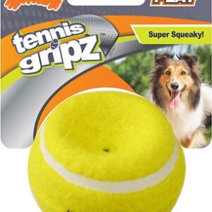 Nylabone Power Play Tennis Ball Gripz Dog Toy, Medium, 1 count