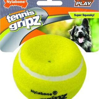 Nylabone Power Play Tennis Ball Gripz Dog Toy, Large, 1 count