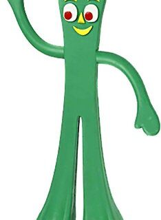 Multipet Gumby Rubber Dog Toy, Gumby, Rubber