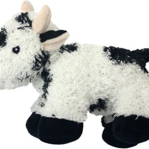 Multipet Look Who's Talking Cow Plush Dog Toy