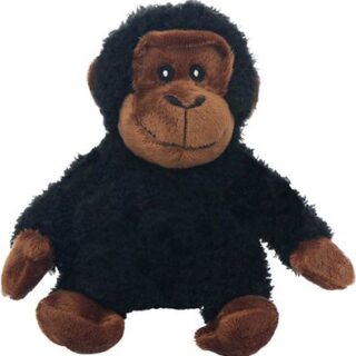 Multipet Look Who's Talking Chimpanzee Plush Dog Toy