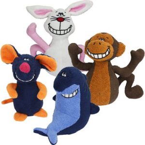 Multipet Deedle Dude Singing Plush Dog Toy, Character Varies, 1 count