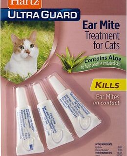 Hartz ultraguard ear mite treatment for cats best sale