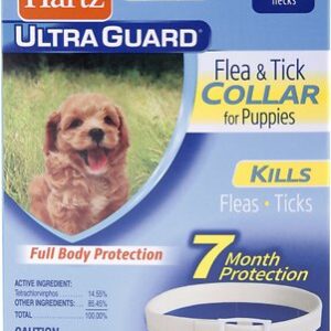 Hartz UltraGuard Flea and Tick Collar for Puppies and Dogs, 1 Collar (7-mos. supply)