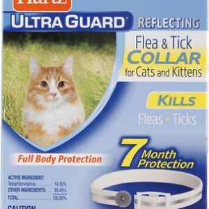 Hartz UltraGuard Flea and Tick Collar for Cats, 1 Collar (7-mos. supply)