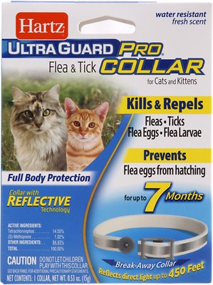 Hartz Flea and Tick Collar for Cats, 1 Collar (7-mos. supply)