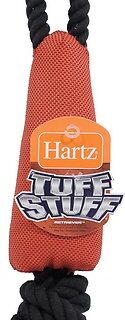 Hartz Tuff Stuff Retriever Squeaky Dog Toy, Color Varies